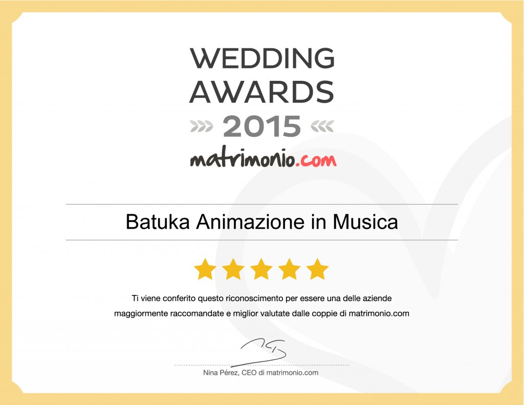 Wedding Awards 2015